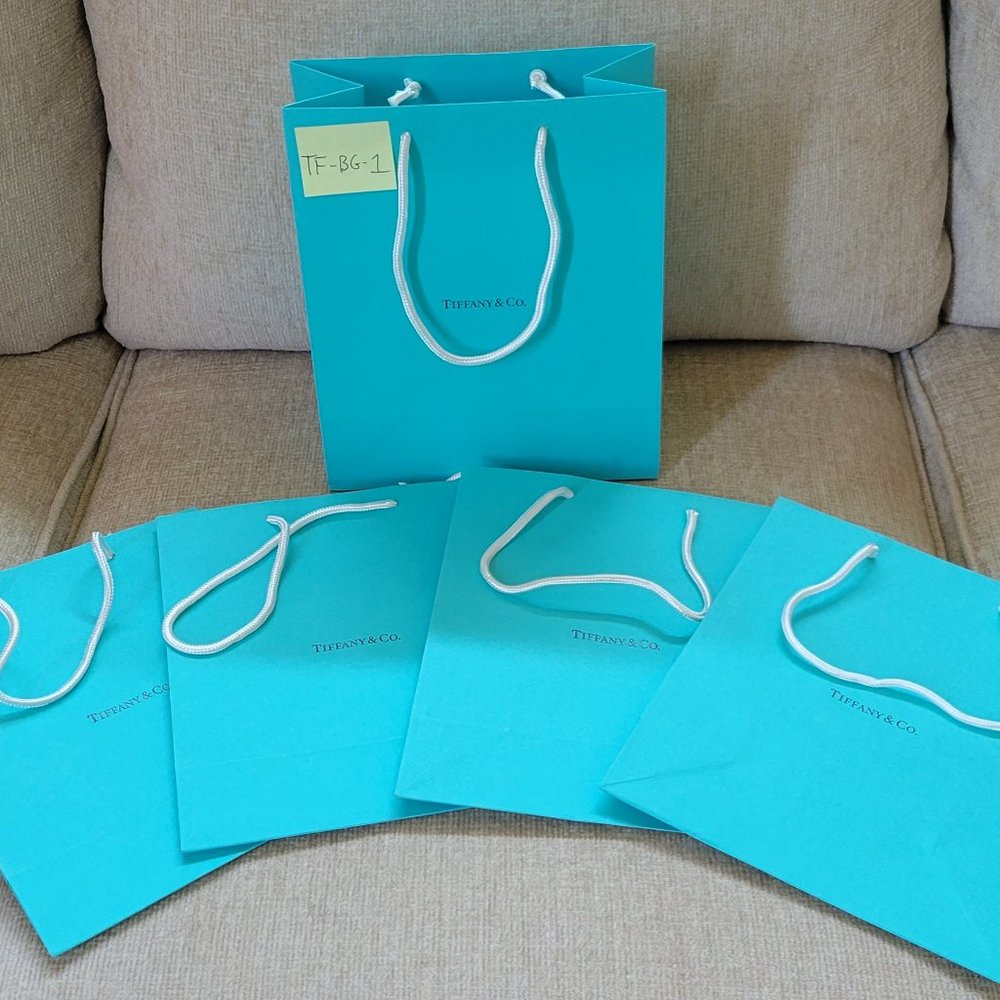 Authentic Tiffany & Co Shopping/Gift Bags